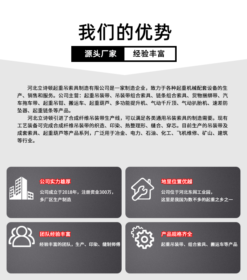 吊裝帶組合索具